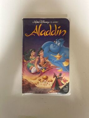 Walt Disney Aladdin VHS